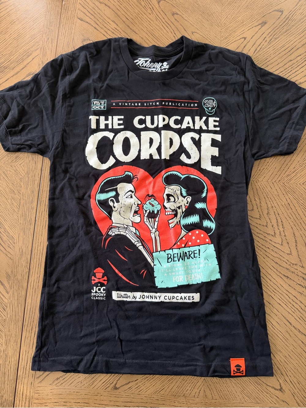 RARE - Unisex Limited Edition Johnny Cupcakes “Cupcake Corpse” Tee